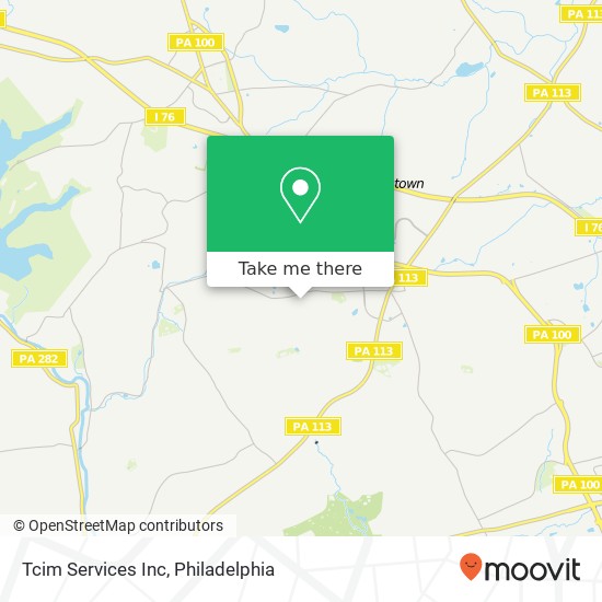 Mapa de Tcim Services Inc