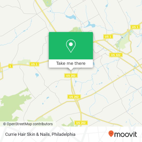 Currie Hair Skin & Nails map