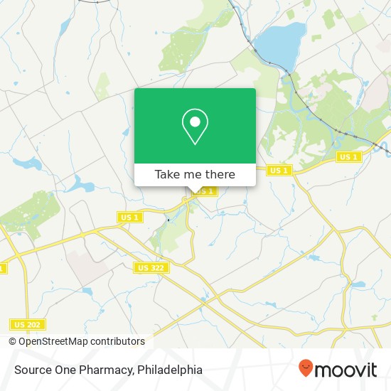 Source One Pharmacy map