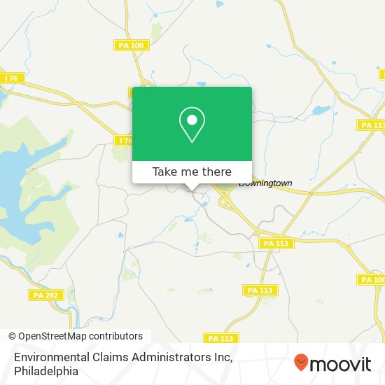 Environmental Claims Administrators Inc map