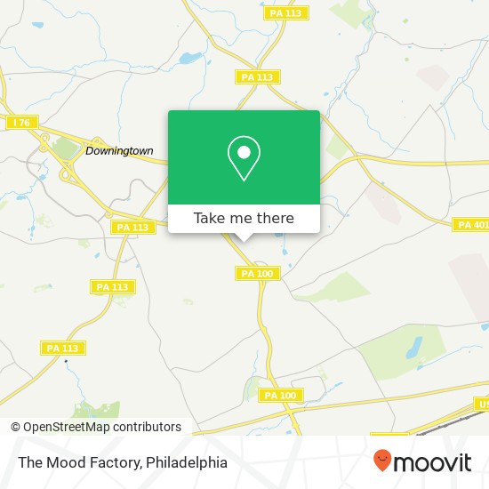 The Mood Factory map