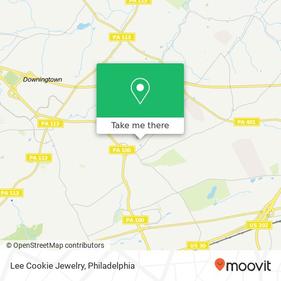 Mapa de Lee Cookie Jewelry