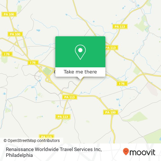 Renaissance Worldwide Travel Services Inc map