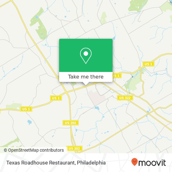 Texas Roadhouse Restaurant map