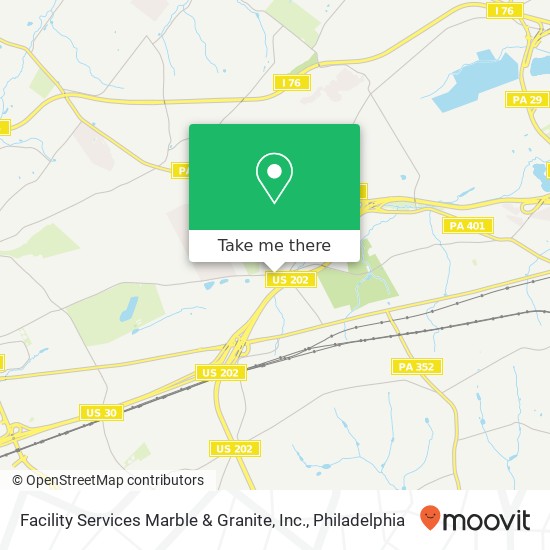 Facility Services Marble & Granite, Inc. map