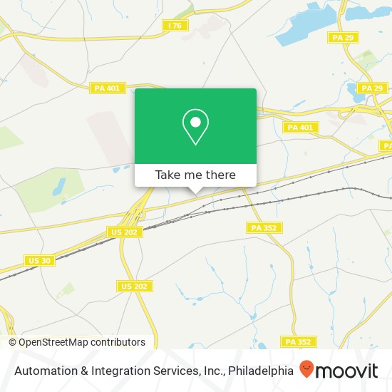 Mapa de Automation & Integration Services, Inc.