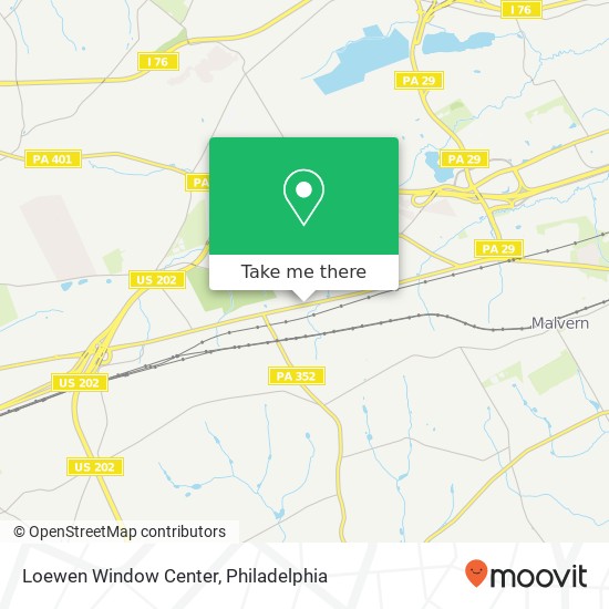 Mapa de Loewen Window Center