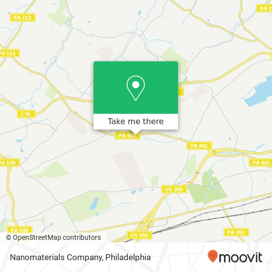 Mapa de Nanomaterials Company