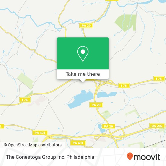 The Conestoga Group Inc map