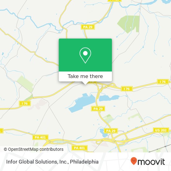 Infor Global Solutions, Inc. map