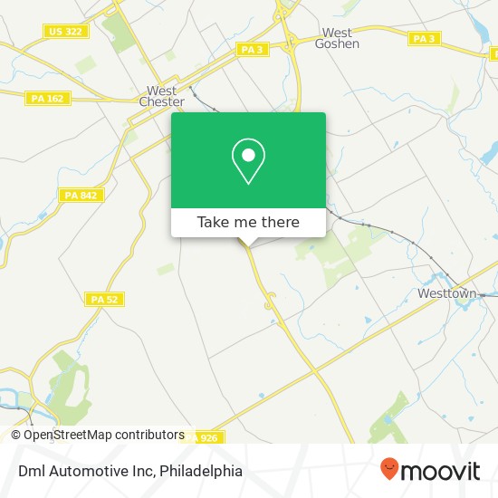 Dml Automotive Inc map