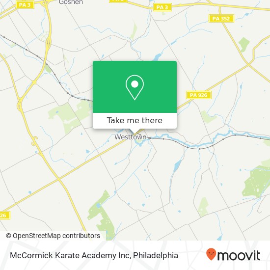 Mapa de McCormick Karate Academy Inc