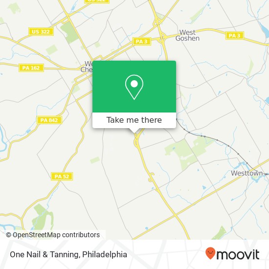 One Nail & Tanning map