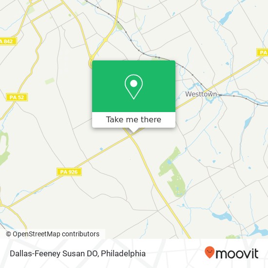 Dallas-Feeney Susan DO map