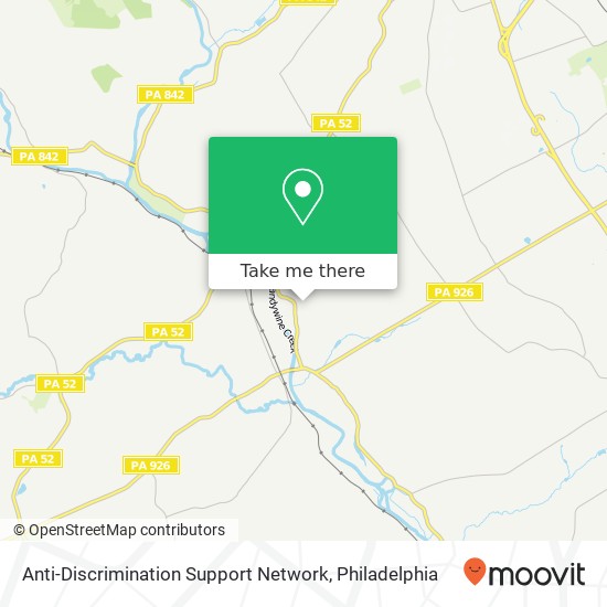 Mapa de Anti-Discrimination Support Network