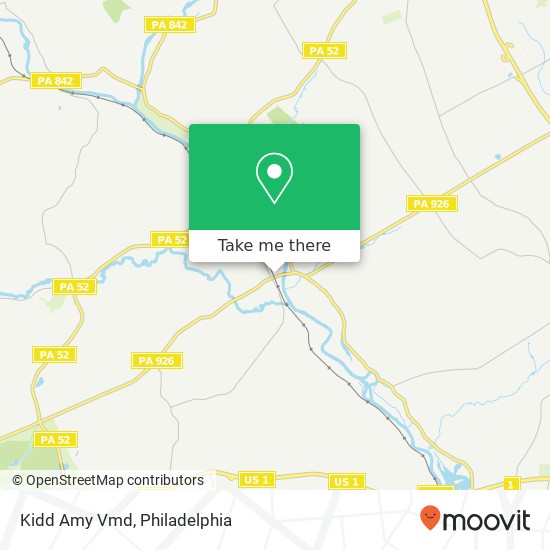 Mapa de Kidd Amy Vmd