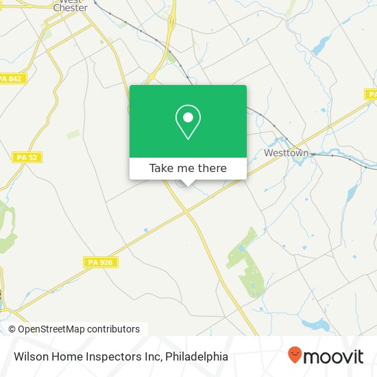 Mapa de Wilson Home Inspectors Inc