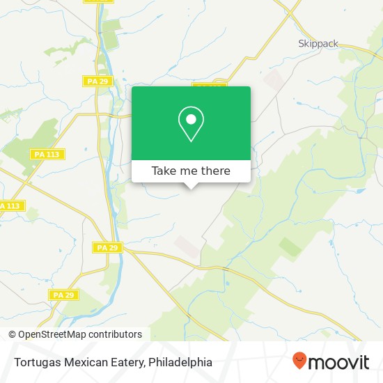 Tortugas Mexican Eatery map