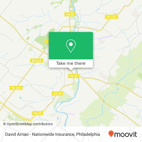 David Arnao - Nationwide Insurance map