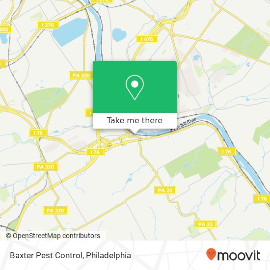 Baxter Pest Control map