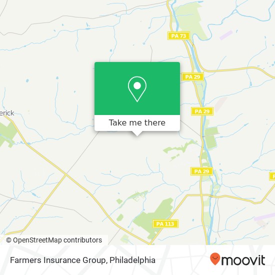 Farmers Insurance Group map