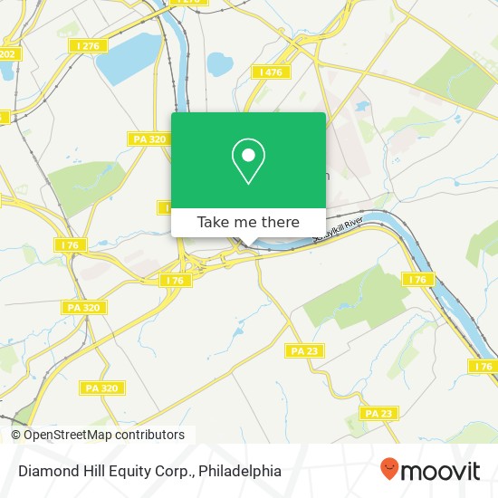 Diamond Hill Equity Corp. map