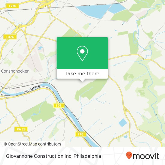 Giovannone Construction Inc map