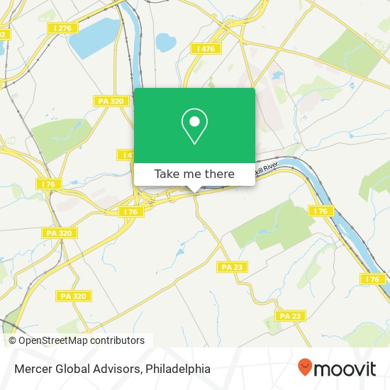 Mercer Global Advisors map