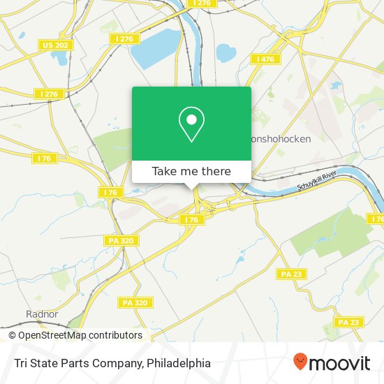 Tri State Parts Company map