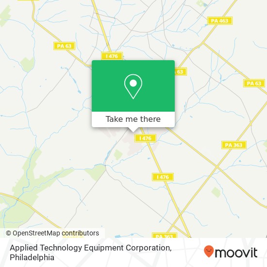 Applied Technology Equipment Corporation map