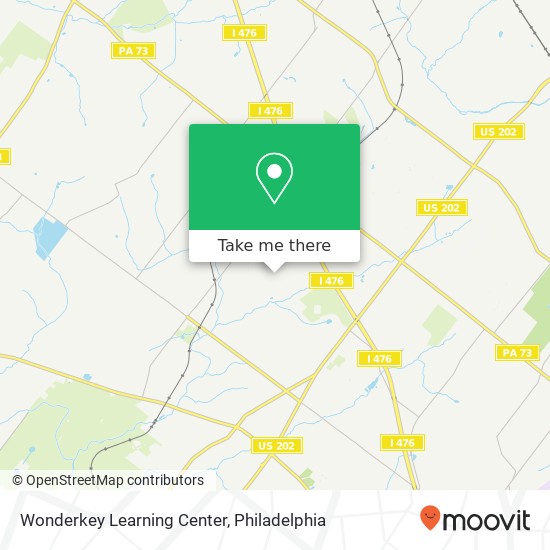 Mapa de Wonderkey Learning Center