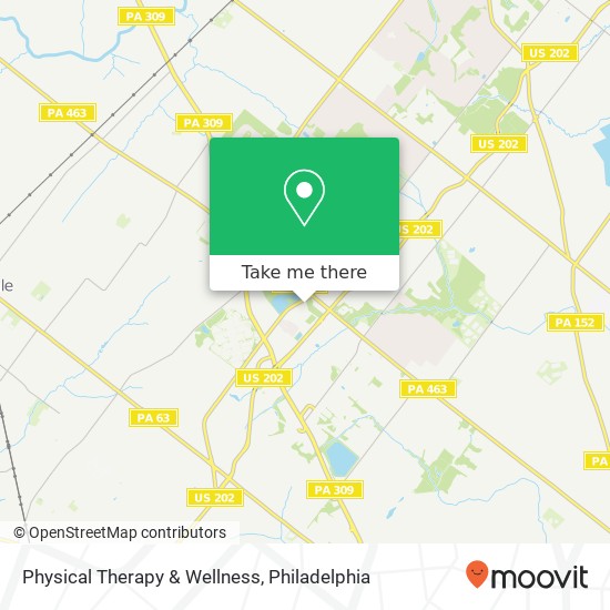 Physical Therapy & Wellness map