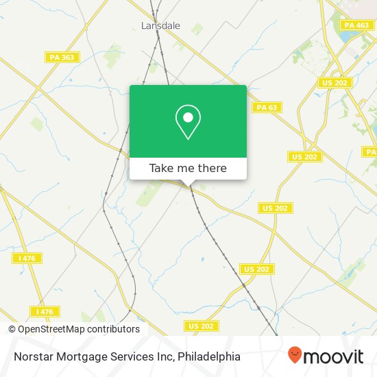 Norstar Mortgage Services Inc map