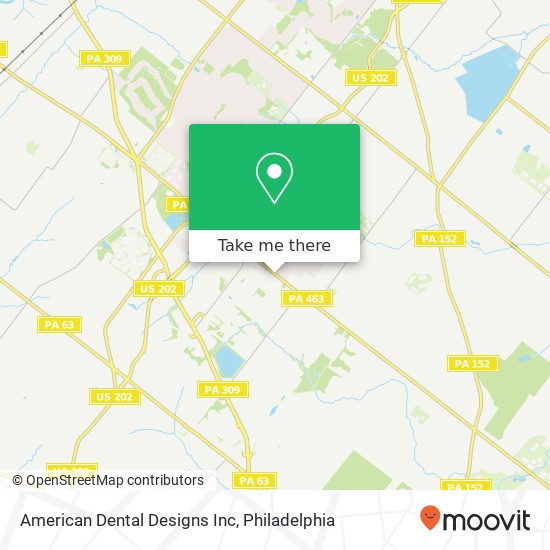 American Dental Designs Inc map