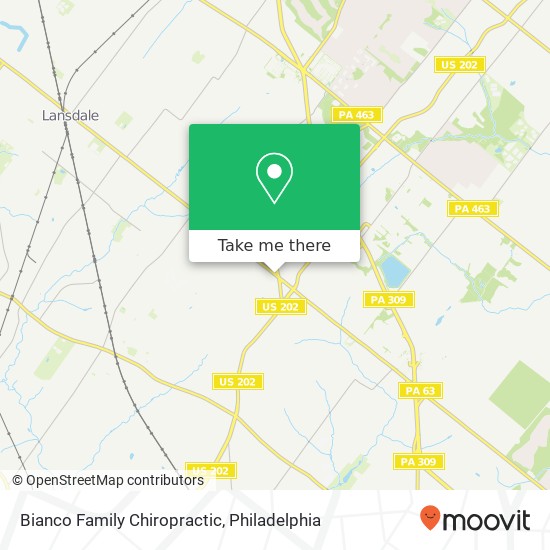 Mapa de Bianco Family Chiropractic