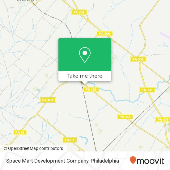 Space Mart Development Company map