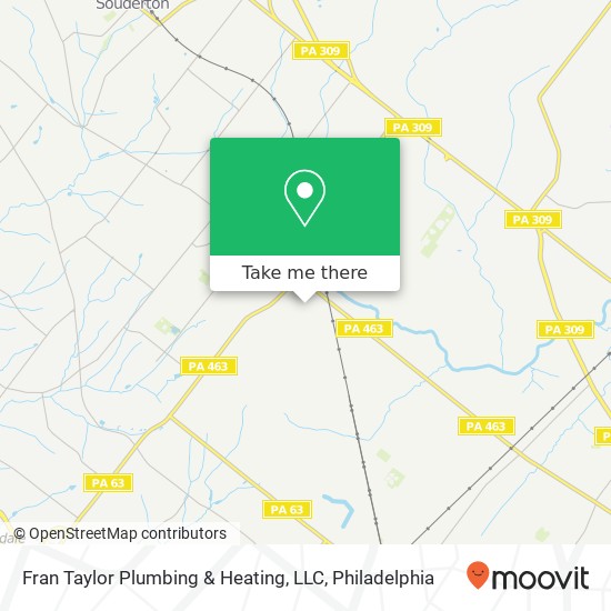 Mapa de Fran Taylor Plumbing & Heating, LLC