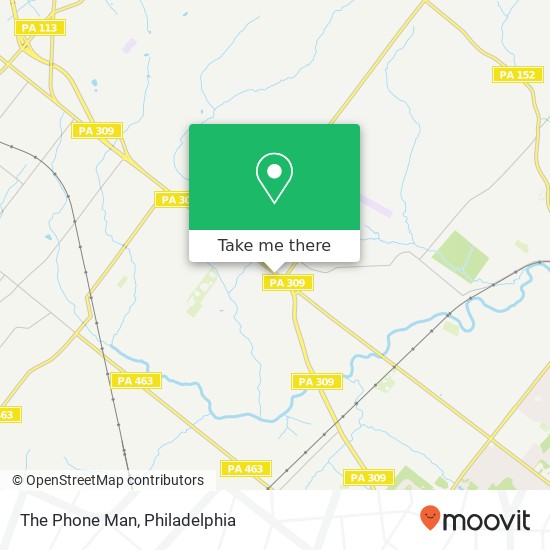 Mapa de The Phone Man