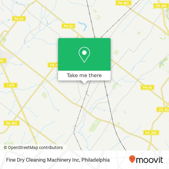 Fine Dry Cleaning Machinery Inc map
