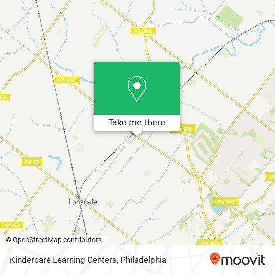 Mapa de Kindercare Learning Centers