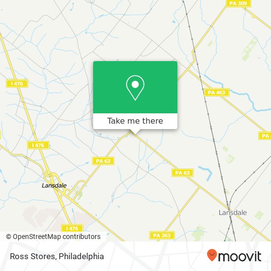 Ross Stores map