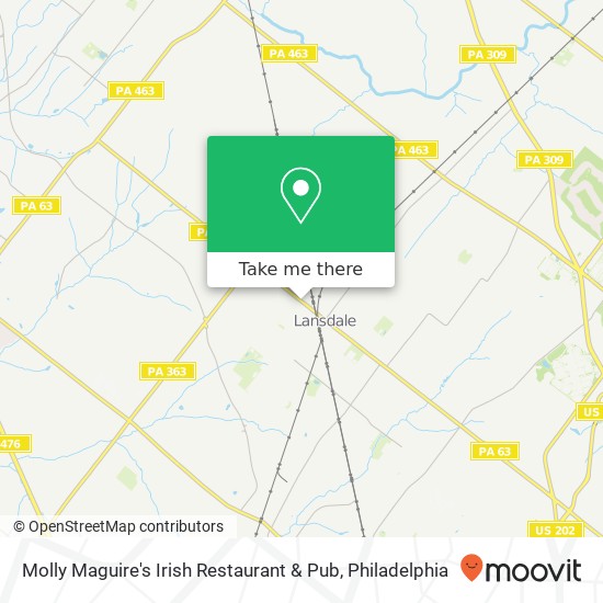 Mapa de Molly Maguire's Irish Restaurant & Pub