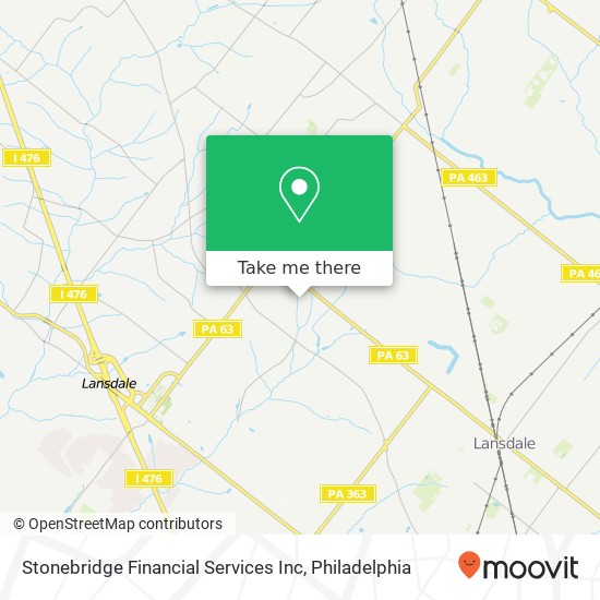 Mapa de Stonebridge Financial Services Inc