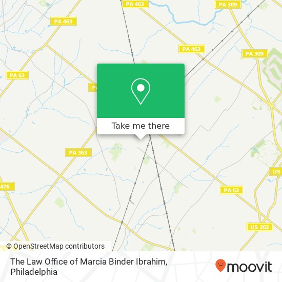 Mapa de The Law Office of Marcia Binder Ibrahim