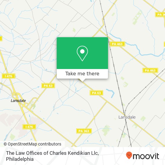 The Law Offices of Charles Kendikian Llc map