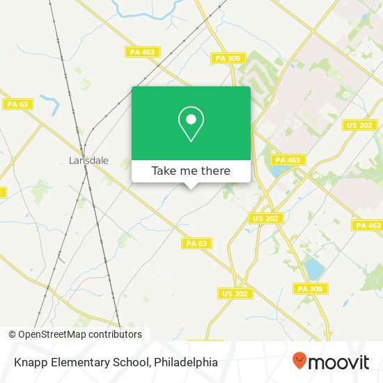 Knapp Elementary School map