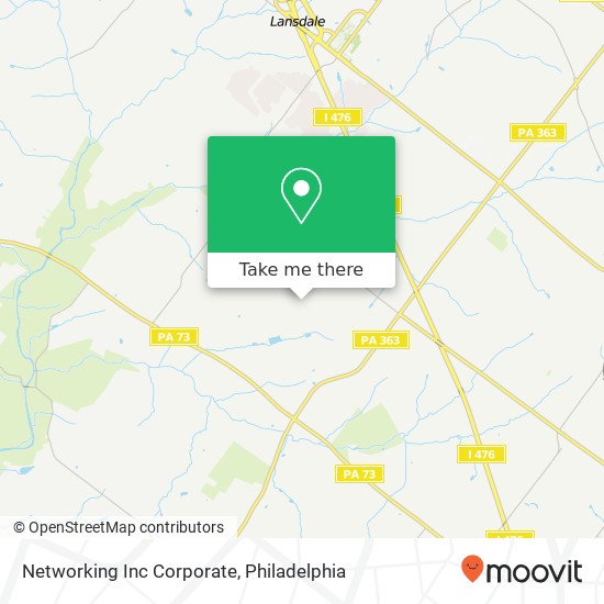 Mapa de Networking Inc Corporate