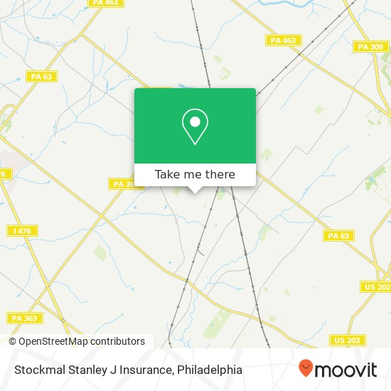 Mapa de Stockmal Stanley J Insurance