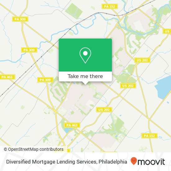 Mapa de Diversified Mortgage Lending Services