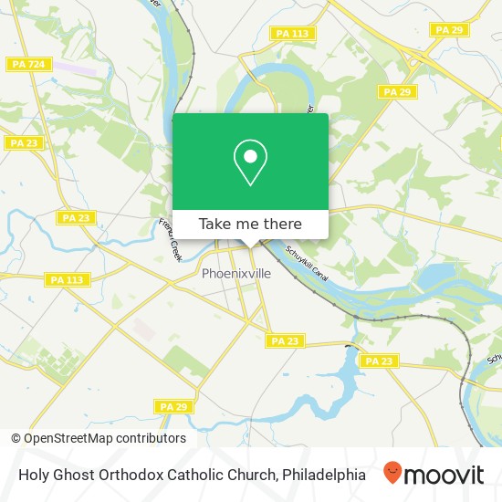 Mapa de Holy Ghost Orthodox Catholic Church